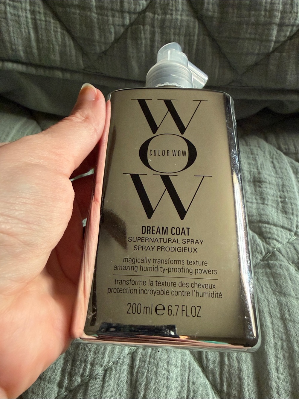 Large Dream Coat Supernatural Spray — Silver Hydrating Frizz Control RV:$30!